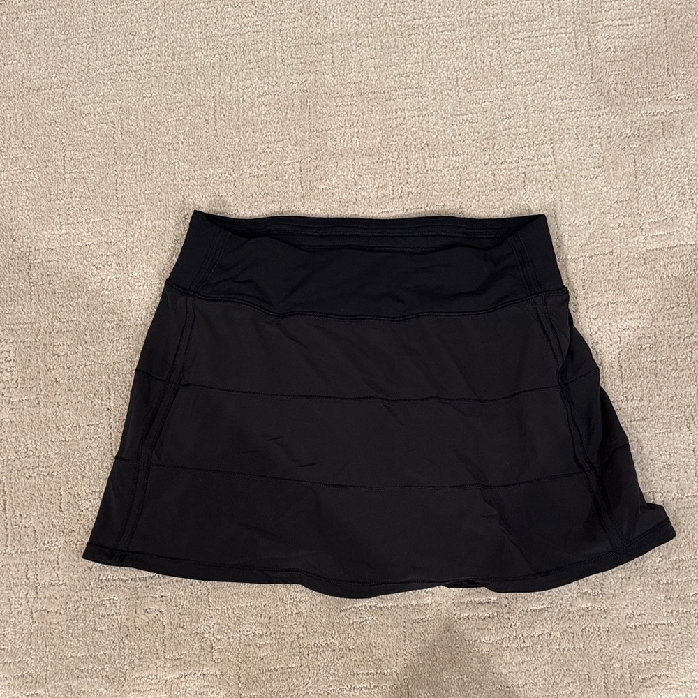 Lululemon Black Athletic Skirt